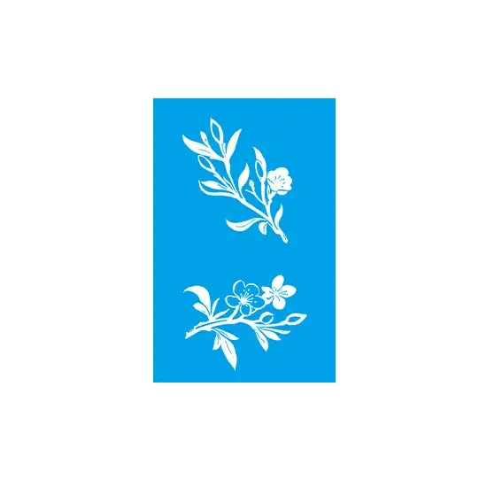 Embrace Botanical Beauty with This Body Tattoo Sticker