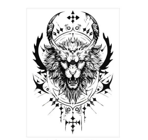 Unleash Mythical Power with These Temporary Arm Sleeve Tattoos