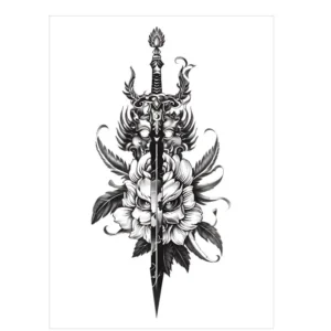 Unite Power and Grace as You Design My Tattoo