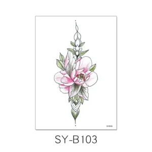 Combine Softness and Strength with This Feminine Tattoo Sticker