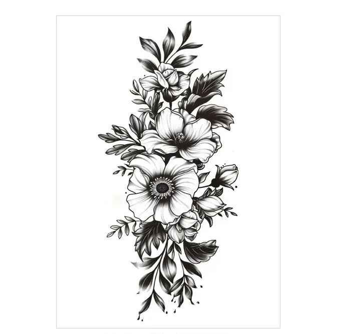 Embrace Simple Joy with Cheerful Realistic Temporary Tattoos