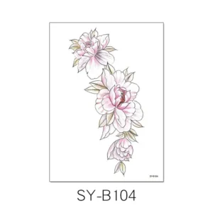 Surround Yourself in Blooms with This Feminine Tattoo Sticker