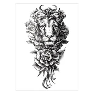 Embrace Flowing Elegance with These Non Permanent Tattoos