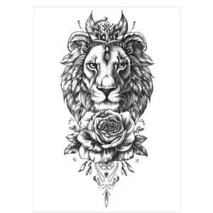 Radiate Joy and Symmetry with These Non Permanent Tattoos