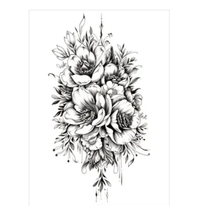 Unite Romance and Sacred Geometry with Non Permanent Tattoos