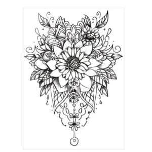 Create a Lush Garden on Your Skin with Non Permanent Tattoos