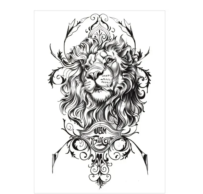 Adorn Yourself with Cascading Elegance in Non Permanent Tattoos