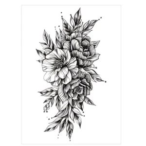 Celebrate Timeless Peony Beauty with Non Permanent Tattoos