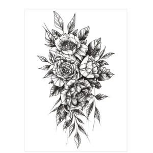 Create a Lush Garden on Your Skin with Non Permanent Tattoos