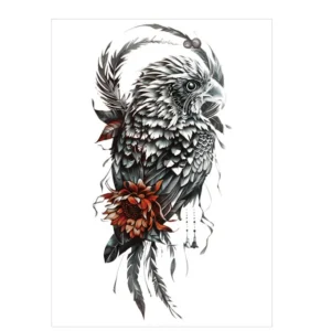 Weave Protection and Beauty with This Dreamcatcher Stickers Tattoo Style
