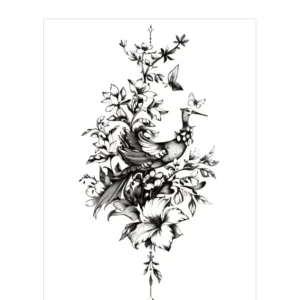 Rise from the Ashes with Striking Temporary Arm Sleeve Tattoos