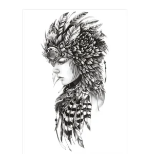 Channel Divine Power with These Temporary Arm Sleeve Tattoos