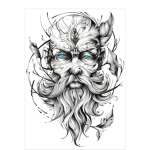 Honor Ancient Wisdom with These Temporary Arm Sleeve Tattoos