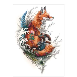 Add Whimsical Woodland Charm with These Temporary Arm Sleeve Tattoos