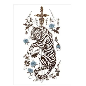 Unite Power and Faith with These Unique Realistic Tattoo Stickers