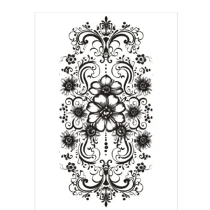 Find Your Center with Sacred Geometry in Realistic Tattoo Stickers