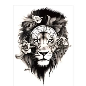 Fuse Nature and Machine with These Steampunk Realistic Tattoo Stickers