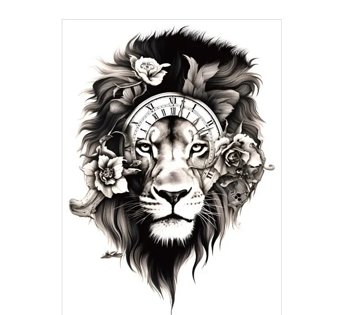 Fuse Nature and Machine with These Steampunk Realistic Tattoo Stickers