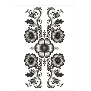 Find Balance with an Ornate Floral Mandala Realistic Tattoo