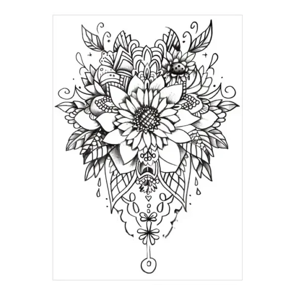Create a Lush Garden on Your Skin with Non Permanent Tattoos