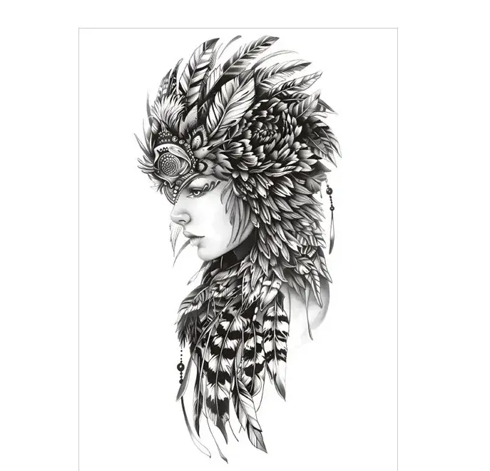 Channel Divine Power with These Temporary Arm Sleeve Tattoos