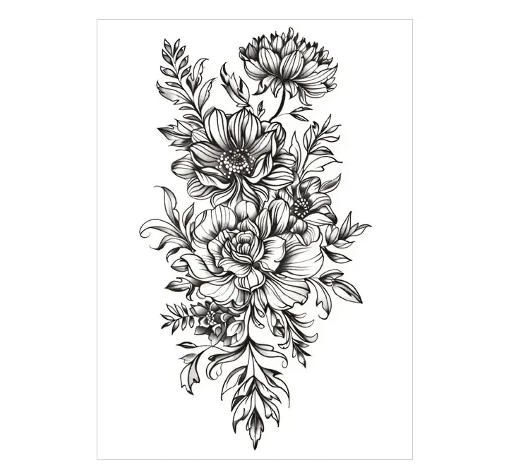 Capture the Freshness of Morning Dew with Non Permanent Tattoos