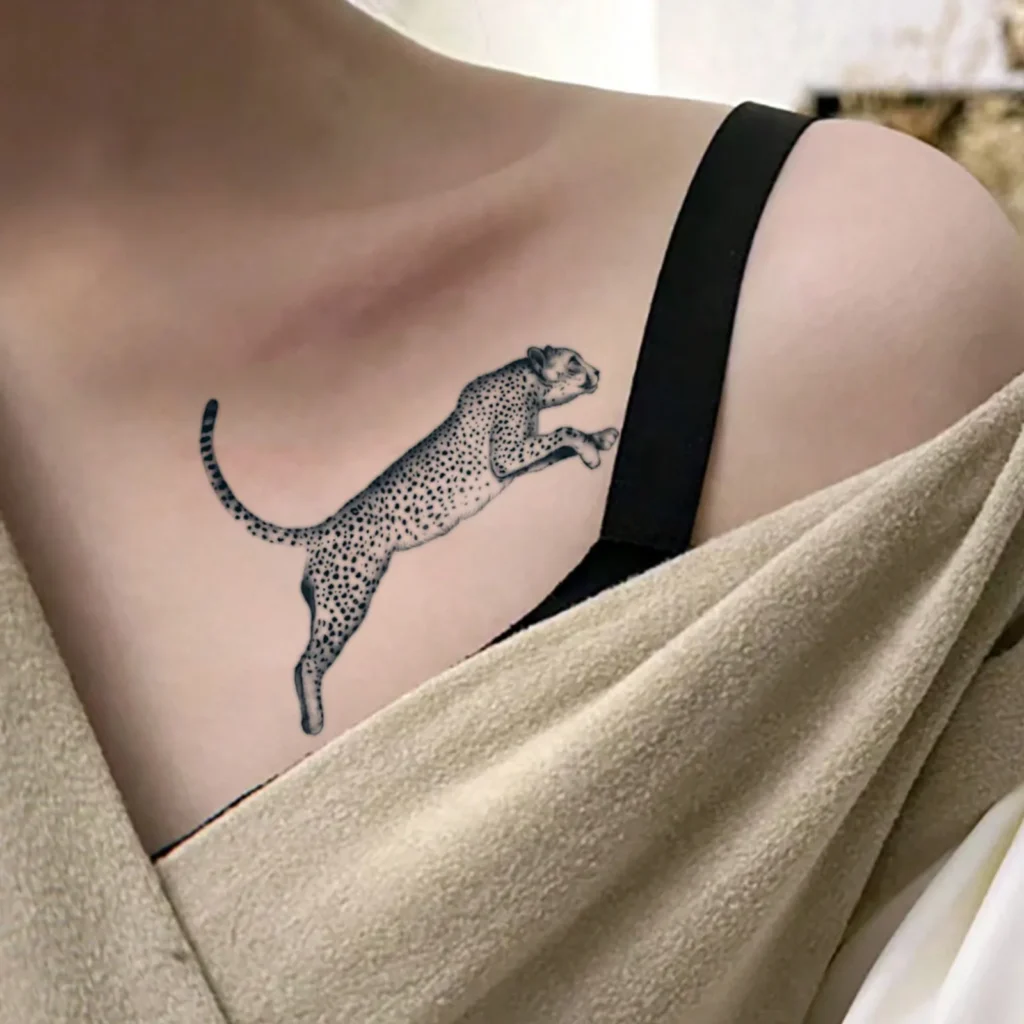 Capture the Speed of the Wild with This Long Lasting Temporary Tattoo