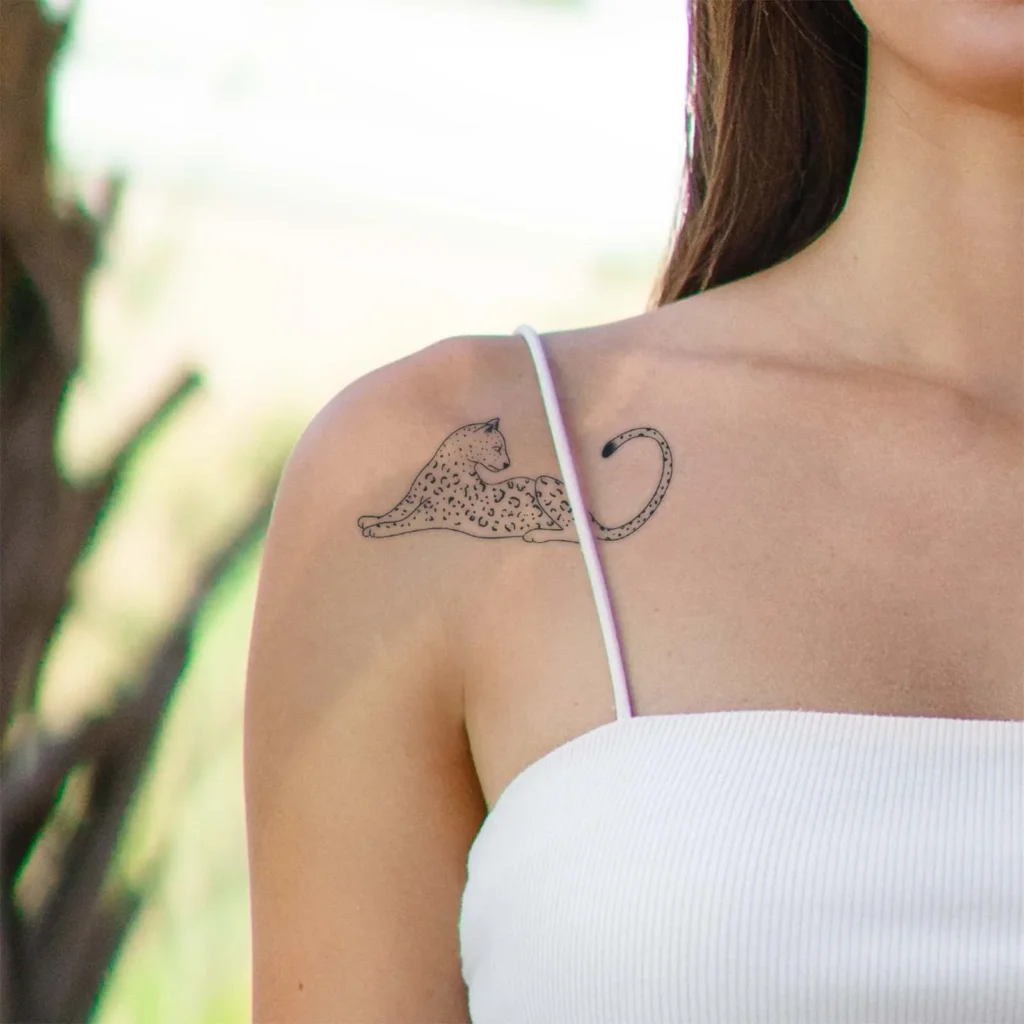 Embrace the Stillness of the Savanna with This Long Lasting Temporary Tattoo