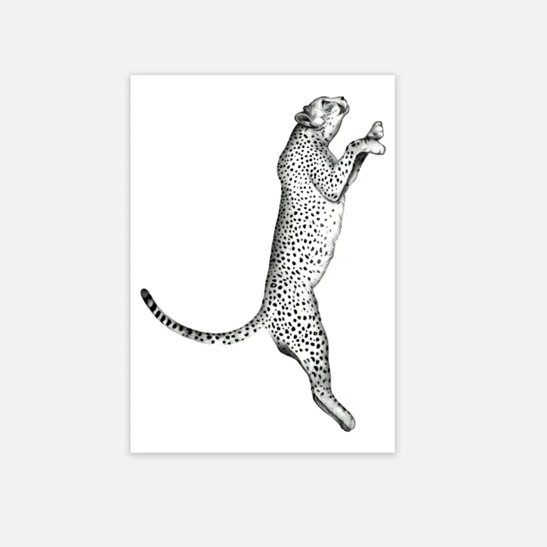 Capture the Speed of the Wild with This Long Lasting Temporary Tattoo