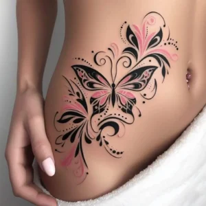 Lasting tattoos that stay vibrant for days. Colorful butterfly and floral design, waterproof, easy apply. Free shipping $38+. Shop now.