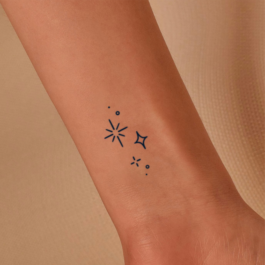 A realistic tattoo that doesn’t look fake. Tiny star design, herbal formula, non-reflective finish. Free shipping $38+. Shop now.