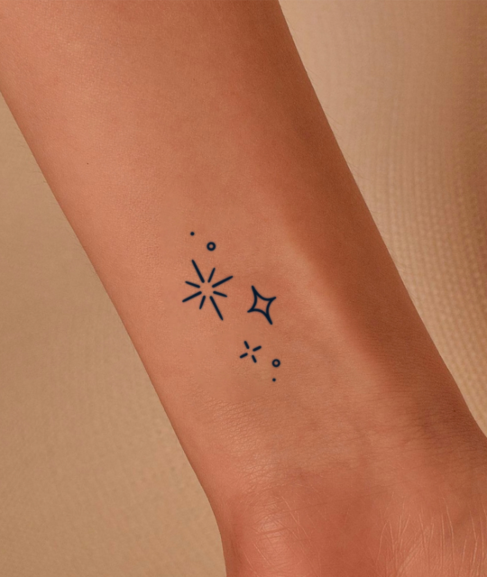 A realistic tattoo that doesn’t look fake. Tiny star design, herbal formula, non-reflective finish. Free shipping $38+. Shop now.