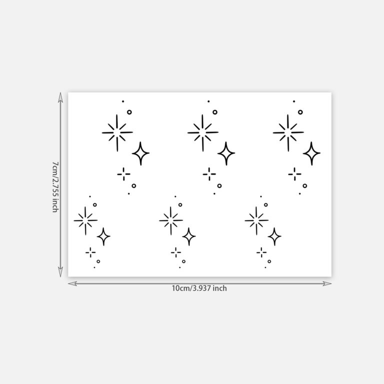 A realistic tattoo that doesn’t look fake. Tiny star design, herbal formula, non-reflective finish. Free shipping $38+. Shop now.