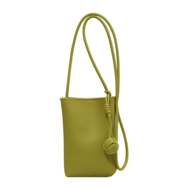 Mini Crossbody Bag – Small PU Leather Square Purse for Women