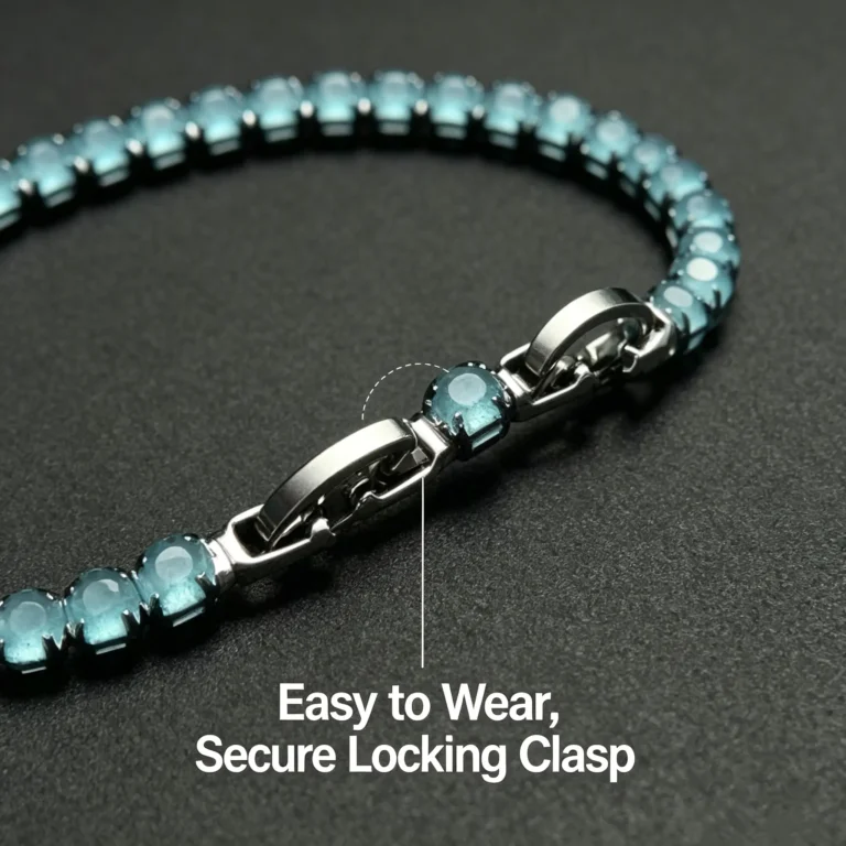 A vintage bracelet with moody blue beads. Dark, dreamy, and perfect for layering. Adjustable fit.