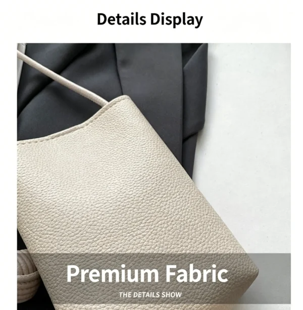 Mini Crossbody Bag – Small PU Leather Square Purse for Women
