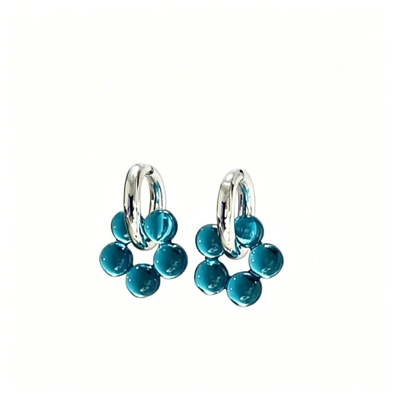 Ready for blue flower earrings that add a touch of elegance to every outfit? Grab yours today.