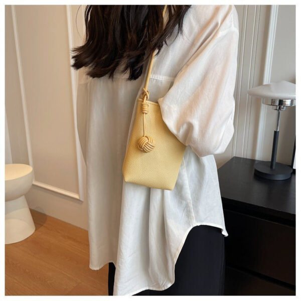 Mini Crossbody Bag – Small PU Leather Square Purse for Women