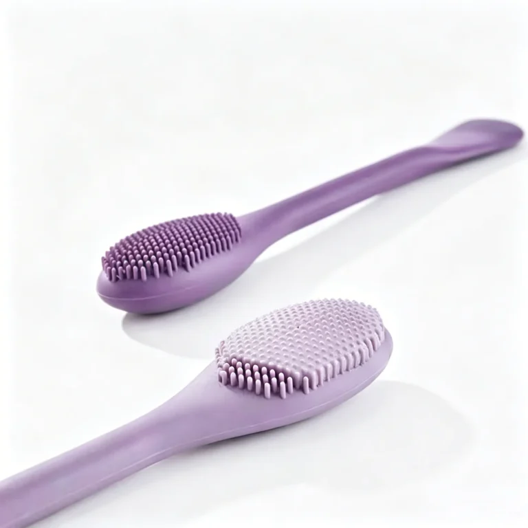 Silicone Mask Brush – Clay Mask Applicator Double Ended Skincare Tool for Women
