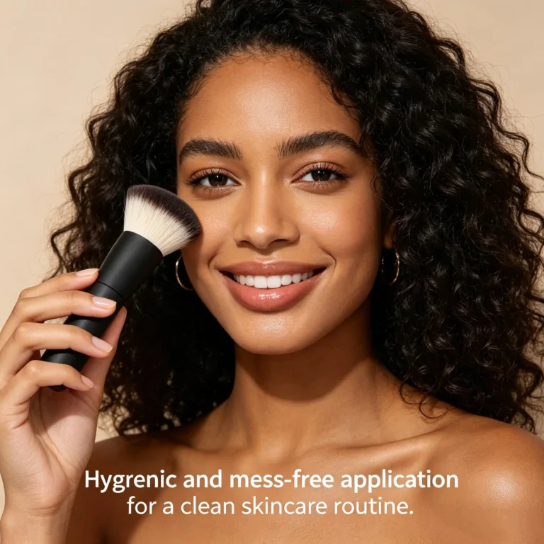 Powder brush with flat top and ultra soft bristles. Wooden handle for comfortable grip. Perfect for setting powder. Free shipping $38+. Shop now.