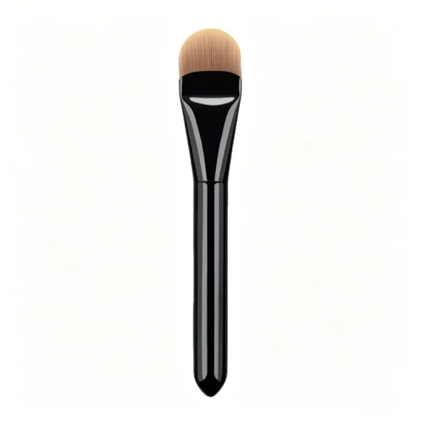 Flat Foundation Brush – Tongue Shaped Thin Liquid Makeup Brush for Women