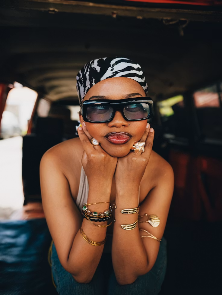 maximalist fashion trend 2026 bold accessories colorful outfit